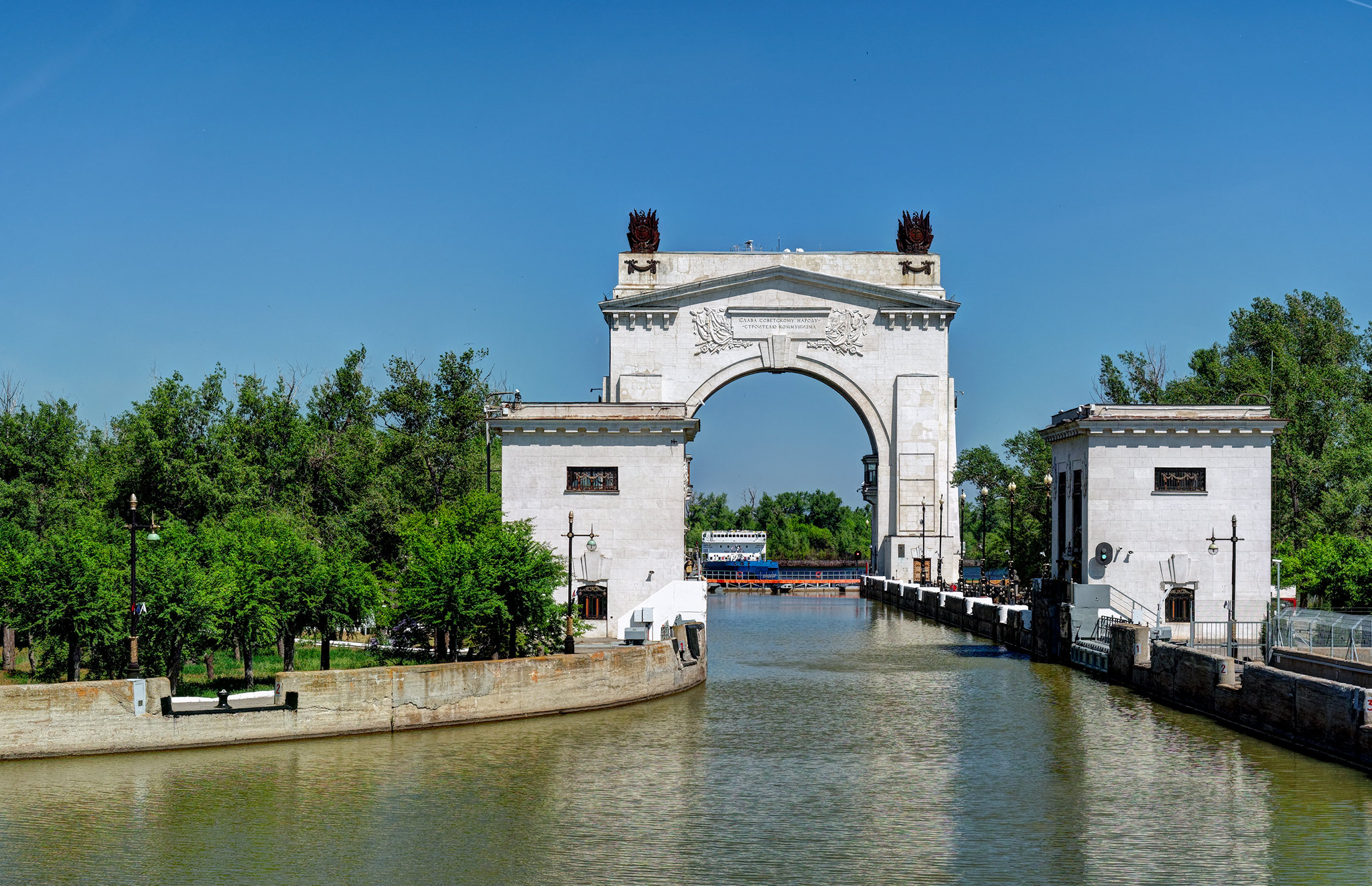 Волго-Донской канал, Волгоград (Volga–Don Canal , Volgograd)